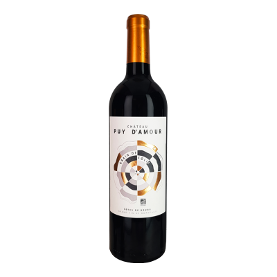 Château Puy d'Amour - Cuvée Grain de Folie 2023 - Côtes de Bourg - Rotwein - 0.75L Bordeaux Château Puy d'Amour - Cuvée Grain de Folie 2023 - Côtes de Bourg - Rotwein - 0.75L Bordeaux