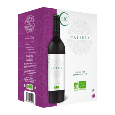 Naterra - Rouge Bio 2025 - - Rotwein - 3L Naterra - Rouge Bio 2025 - - Rotwein - 3L