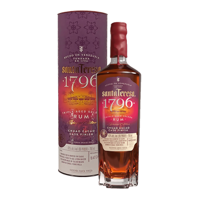 Rum - Santa Teresa 1796 Chuao Cacao - Etui Rum - Santa Teresa 1796 Chuao Cacao - Etui