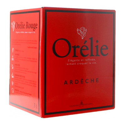 Vignerons Ardéchois - Orelie Rouge - Ardèche - Rotwein - 3L Rhone Vignerons Ardéchois - Orelie Rouge - Ardèche - Rotwein - 3L Rhone