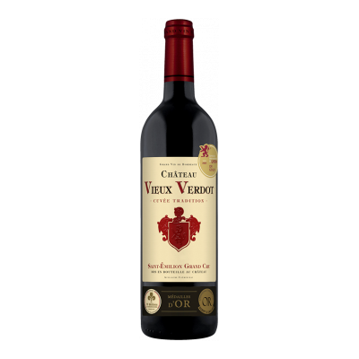 Château Vieux Verdot - Cuvée Tradition 2020 - Saint-Emilion Grand Cru - Rotwein - 0.75L Bordeaux Château Vieux Verdot - Cuvée Tradition 2020 - Saint-Emilion Grand Cru - Rotwein - 0.75L Bordeaux