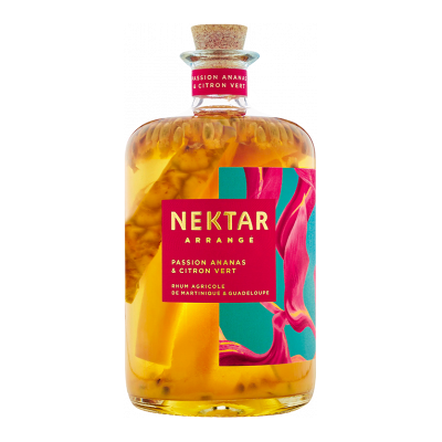 Nektar - Rhums Arrangés Rum Arrangé - Nektar Passion-Ananas-Citron Vert Nektar - Rhums Arrangés Rum Arrangé - Nektar Passion-Ananas-Citron Vert