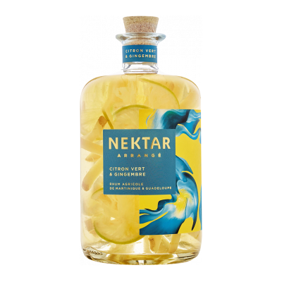 Nektar - Rhums Arrangés Rum Arrangé - Nektar Citron Vert-Gingembre Nektar - Rhums Arrangés Rum Arrangé - Nektar Citron Vert-Gingembre