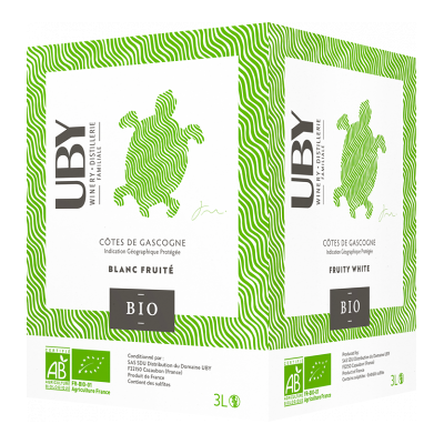 UBY - N°21 Bio Blanc - Côtes de Gascogne - Weisswein - 3L Südwest Frankreich UBY - N°21 Bio Blanc - Côtes de Gascogne - Weisswein - 3L Südwest Frankreich