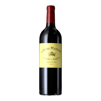 Clos du Marquis - Petite Marquise - Second Vin du Clos du Marquis 2020 - Saint-Julien - Rotwein - 0.75L Bordeaux Clos du Marquis - Petite Marquise - Second Vin du Clos du Marquis 2020 - Saint-Julien - Rotwein - 0.75L Bordeaux