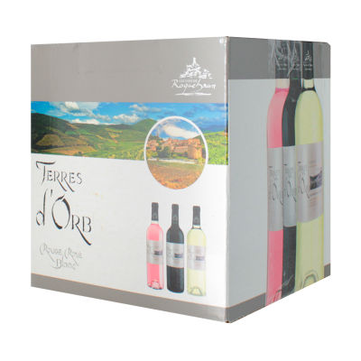 Cave de Roquebrun - Terres d'Orb 2020 - Pays d'Oc - Rotwein - 3L Languedoc Roussillon Cave de Roquebrun - Terres d'Orb 2020 - Pays d'Oc - Rotwein - 3L Languedoc Roussillon