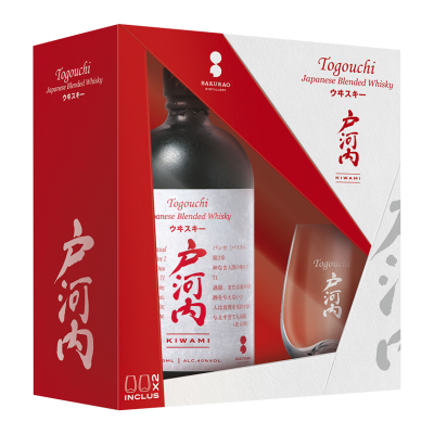 Whisky - Togouchi - Kiwami - Mit Etui 2 Gläser Chūgoku Whisky - Togouchi - Kiwami - Mit Etui 2 Gläser Chūgoku