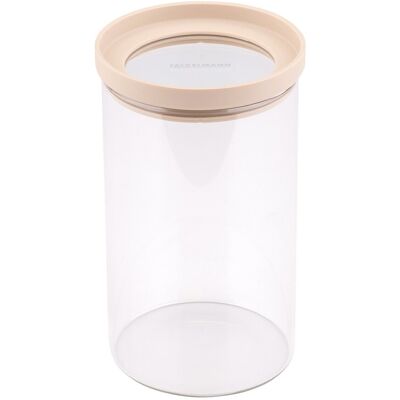 Fackelmann Pamela Reif Vorratsglas 1L, stapelbar Fackelmann Pamela Reif Vorratsglas 1L, stapelbar