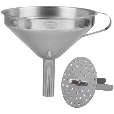 Dr. Oetker Trichter mit Siebeinsatz Liebevoll hausgemacht Dr. Oetker Trichter mit Siebeinsatz Liebevoll hausgemacht