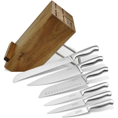 Nirosta Messerblock-Set Star, 7-teilig Nirosta Messerblock-Set Star, 7-teilig