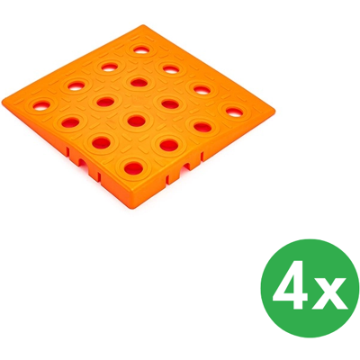 B2B Partner GripTil Eckrampe, 4 Stück, orange B2B Partner GripTil Eckrampe, 4 Stück, orange