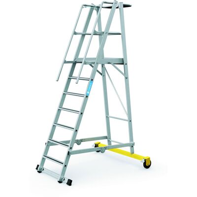 Zarges Klappbare Aluminium-Plattformleiter - 7 Stufen, 1,8 m Zarges Klappbare Aluminium-Plattformleiter - 7 Stufen, 1,8 m