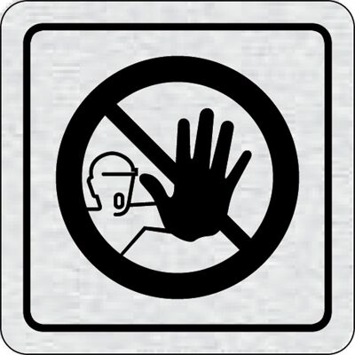 B2B Partner Selbstklebendes Tür-Namensschild - Achtung Zutritt verboten B2B Partner Selbstklebendes Tür-Namensschild - Achtung Zutritt verboten