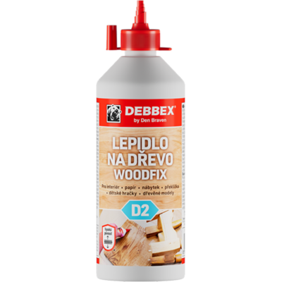 B2B Partner Holzleim WOODFIX D2, 500 g, transparent B2B Partner Holzleim WOODFIX D2, 500 g, transparent