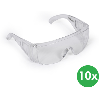 Tolsen Schutzbrille, klar, 10er Pack Tolsen Schutzbrille, klar, 10er Pack