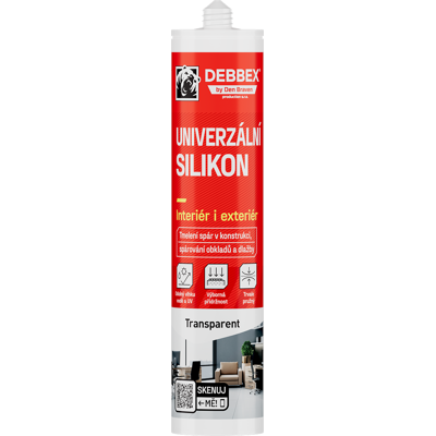 B2B Partner Universalsilikon, 280 ml, transparent B2B Partner Universalsilikon, 280 ml, transparent