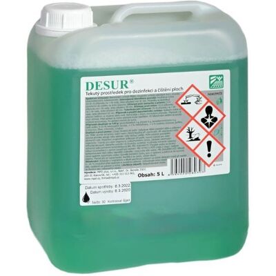 B2B Partner DESUR - Konzentriertes Flächendesinfektionsmittel, 5 l B2B Partner DESUR - Konzentriertes Flächendesinfektionsmittel, 5 l