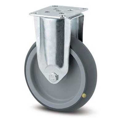 B2B Partner Antistatisches Armaturenrad TENTE, 100 mm, festes, Scheibe, graues Gummi B2B Partner Antistatisches Armaturenrad TENTE, 100 mm, festes, Scheibe, graues Gummi