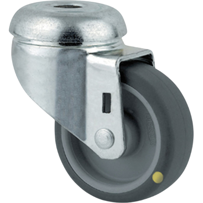 B2B Partner Antistatisches drehbares Armaturenrad TENTE, 50 mm, Scheibe, graues Gummi B2B Partner Antistatisches drehbares Armaturenrad TENTE, 50 mm, Scheibe, graues Gummi