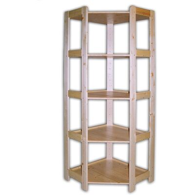 B2B Partner Eckregal aus Holz - 5 Regalböden - 1660 x 700 x 435 mm - Holz-Eckregal B2B Partner Eckregal aus Holz - 5 Regalböden - 1660 x 700 x 435 mm - Holz-Eckregal