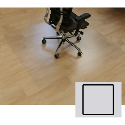 B2B Partner Bürostuhlunterlage für Hartböden - Polycarbonat, quadratisch, 1200 x 1200 mm B2B Partner Bürostuhlunterlage für Hartböden - Polycarbonat, quadratisch, 1200 x 1200 mm
