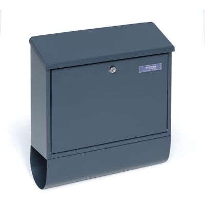 Rottner Briefkasten - VILLA SPEZIAL SET - anthrazit - Mail Box - Mail Box Rottner Briefkasten - VILLA SPEZIAL SET - anthrazit - Mail Box - Mail Box