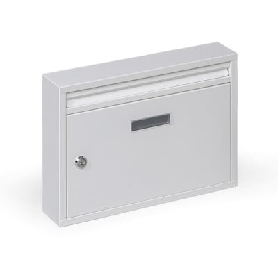 B2B Partner Edelstahl Briefkasten - Regenfest - 360x290x100 mm B2B Partner Edelstahl Briefkasten - Regenfest - 360x290x100 mm
