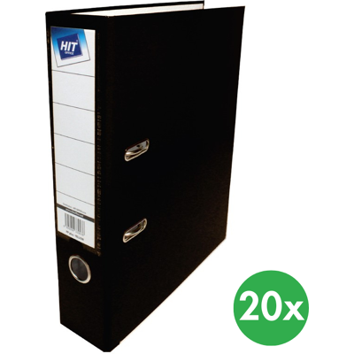 HIT Office Hebelordner 7,5 cm, schwarz HIT Office Hebelordner 7,5 cm, schwarz