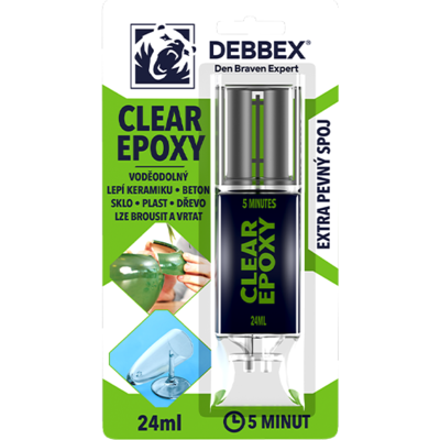 B2B Partner Kleber Clear Epoxy, 24 ml, transparent B2B Partner Kleber Clear Epoxy, 24 ml, transparent