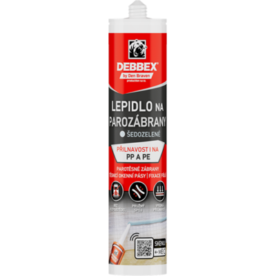 B2B Partner Kleber für dampfsperren Foliefix, 310 ml, grau-grün B2B Partner Kleber für dampfsperren Foliefix, 310 ml, grau-grün