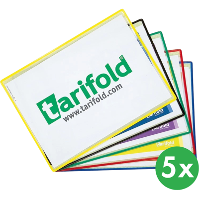 Tarifold Selbsthaftende Taschen mit Umrandung Tarifold Selbsthaftende Taschen mit Umrandung