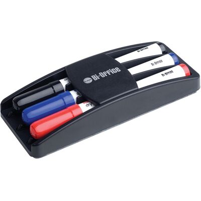 Bi-Office Textil-Whiteboard-Reiniger und 3 Marker Bi-Office Textil-Whiteboard-Reiniger und 3 Marker