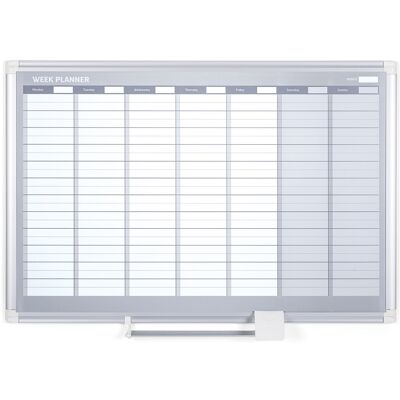 Bi-Office Wochenplaner an der Wand, magnetisch, Tage, 900 x 600 mm Bi-Office Wochenplaner an der Wand, magnetisch, Tage, 900 x 600 mm