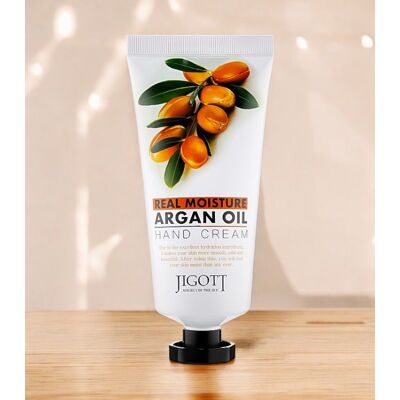 Jigott Real Moisture Argan Oil Hand Cream – Handcreme 100 ml Jigott Real Moisture Argan Oil Hand Cream – Handcreme 100 ml