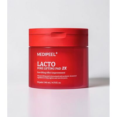Medi-Peel Lacto Pore Lifting Pad – Toner-Pads für verfeinerte Poren 50 Stück / 140 ml Medi-Peel Lacto Pore Lifting Pad – Toner-Pads für verfeinerte Poren 50 Stück / 140 ml