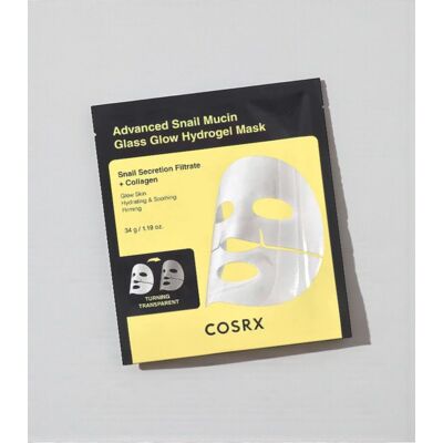 Cosrx Advanced Snail Mucin Glass Glow Hydrogel Mask - Gesichtsmask Cosrx Advanced Snail Mucin Glass Glow Hydrogel Mask - Gesichtsmask