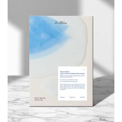 Dr. Althea Aqua Blue Hydration Mask – feuchtigkeitsspendende Tuchmaske 28 g Dr. Althea Aqua Blue Hydration Mask – feuchtigkeitsspendende Tuchmaske 28 g