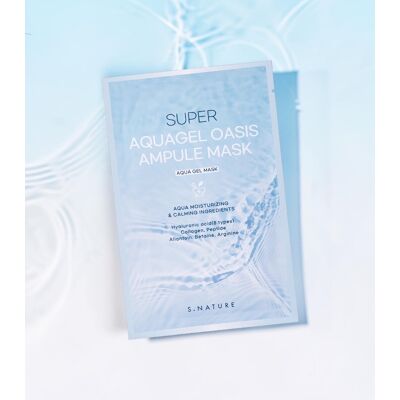 S. Nature S.NATURE Super AquaGel Oasis Ampoule Mask – Feuchtigkeitsmaske 30 ml S. Nature S.NATURE Super AquaGel Oasis Ampoule Mask – Feuchtigkeitsmaske 30 ml