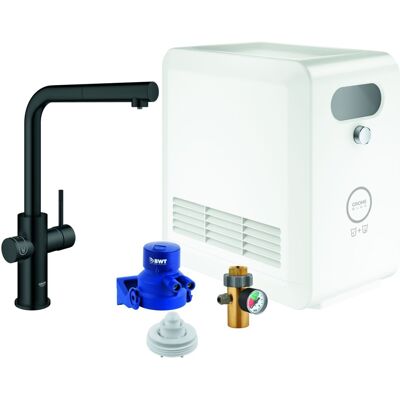 L-Auslauf Set GROHE Blue Professional 31326_2 L-Ausl.azb. BT/WIFI velvet black, 31326KS2 31326KS2 L-Auslauf Set GROHE Blue Professional 31326_2 L-Ausl.azb. BT/WIFI velvet black, 31326KS2 31326KS2
