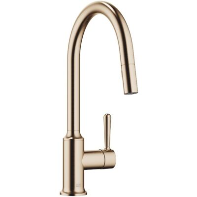Dornbracht Einhebelmischer Pull-down mit Brausefunktion VAIA 33870809 Champagne gebürstet (22kt Gold 33870809-46 Dornbracht Einhebelmischer Pull-down mit Brausefunktion VAIA 33870809 Champagne gebürstet (22kt Gold 33870809-46