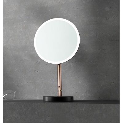 Neuesbad Serie 600 Kosmetik-Spiegel, stehend mit LED-Beleuchtung rose gold ADI_R812 Neuesbad Serie 600 Kosmetik-Spiegel, stehend mit LED-Beleuchtung rose gold ADI_R812