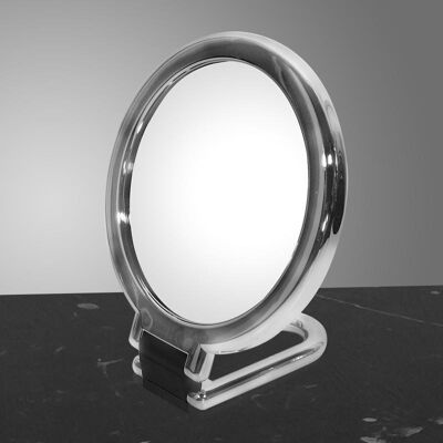 Koh-i-Noor Spiegel mit Klappgriff, doppelseitig, 387KN-6, Chrom 387KN-6 Koh-i-Noor Spiegel mit Klappgriff, doppelseitig, 387KN-6, Chrom 387KN-6