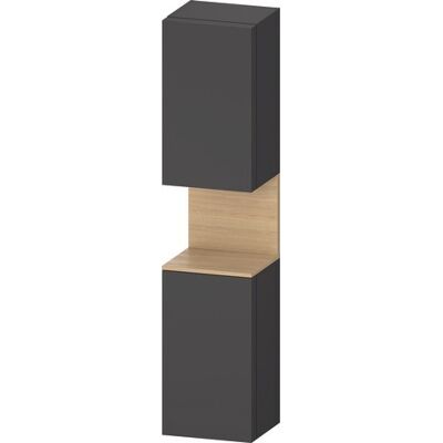 Duravit Qatego Hochschrank - 2 Türen, Feuchtigkeitsbeständig, Tip-on Duravit Qatego Hochschrank - 2 Türen, Feuchtigkeitsbeständig, Tip-on