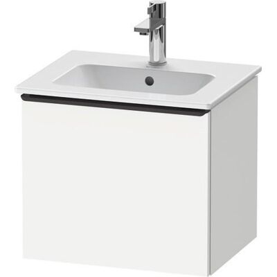 Duravit D-Neo Wandhängender Waschtischunterbau - 1 Schublade - Weiß Matt Duravit D-Neo Wandhängender Waschtischunterbau - 1 Schublade - Weiß Matt