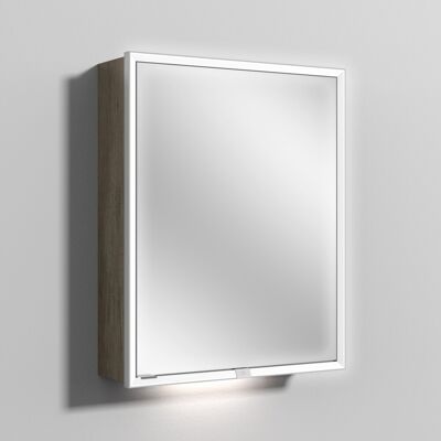 Sanipa Reflection Spiegelschrank MILO 60 mit LED-Beleuchtung, Eiche-Nebraska, AU03137 AU03137 Sanipa Reflection Spiegelschrank MILO 60 mit LED-Beleuchtung, Eiche-Nebraska, AU03137 AU03137