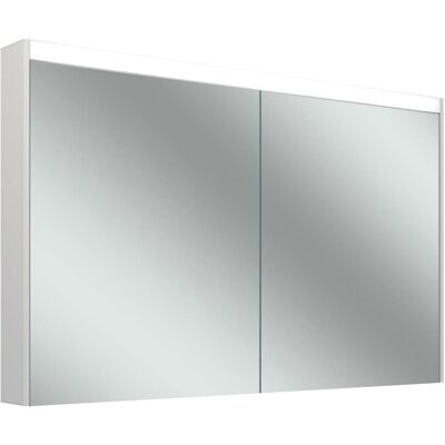 Schneider OBJECT Line Comfort LED Spiegelschrank - Aluminium, 2 Türen, 1195x743x123mm Schneider OBJECT Line Comfort LED Spiegelschrank - Aluminium, 2 Türen, 1195x743x123mm