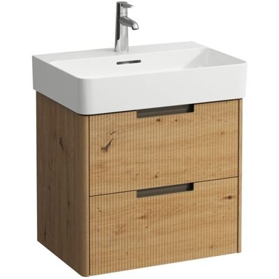 LAUFEN Waschtischunterschrank JUNA 400x521x515 2 Schubl m. Griffmulde f.WT H810283 wildeiche, H41159 H4115921092671 LAUFEN Waschtischunterschrank JUNA 400x521x515 2 Schubl m. Griffmulde f.WT H810283 wildeiche, H41159 H4115921092671