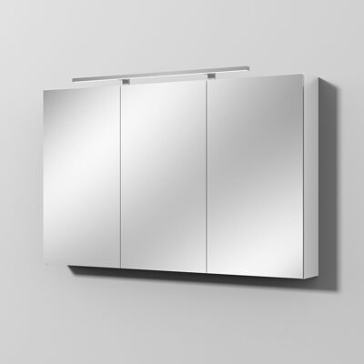 Sanipa Milla Spiegelschrank - LED, Weiß-Glanz - Spiegelschrank Sanipa Milla Spiegelschrank - LED, Weiß-Glanz - Spiegelschrank