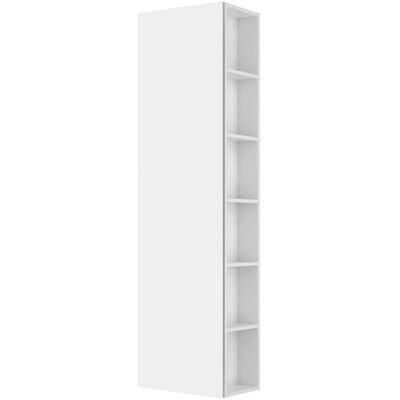 Keuco X-Line Hochschrank Anthrazit - 1 Tür, Seitliches Regal Keuco X-Line Hochschrank Anthrazit - 1 Tür, Seitliches Regal