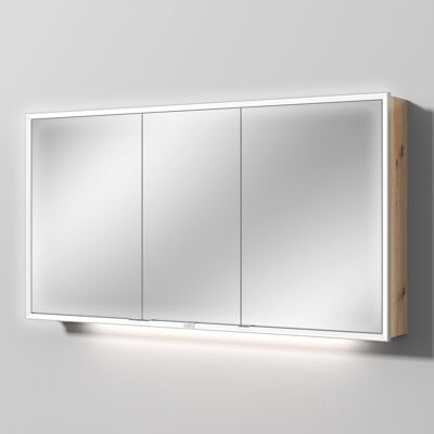 Sanipa Reflection Spiegelschrank MILO 140 mit LED-Beleuchtung, Eiche Natural-Touch, AU03885 AU03885 Sanipa Reflection Spiegelschrank MILO 140 mit LED-Beleuchtung, Eiche Natural-Touch, AU03885 AU03885